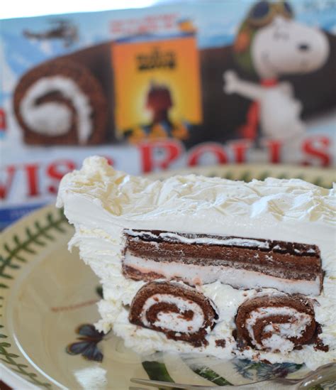 I am pretty sure that a class holiday party was simply not complete without a box or two of little debbie snack cakes. Little Debbie Swiss Rolls Icebox Cake - The Naptime Chef | Icebox cake, Icebox cake recipes ...