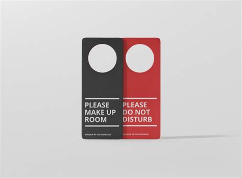Download Door Hanger Mock-Up - Premium and Free Mockups for your ...