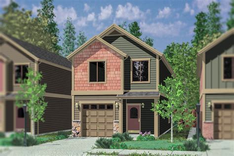 Inspiration 22 Townhouse Plans With Rear Garage