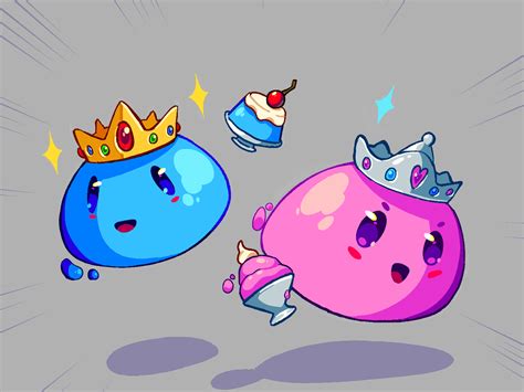 Prince And Princess Slime Terraria By Rappenem On Newgrounds