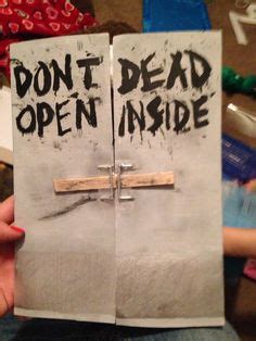 Walking Dead Birthday card Don't Open Dead Inside. | Walking dead birthday, The walking dead ...