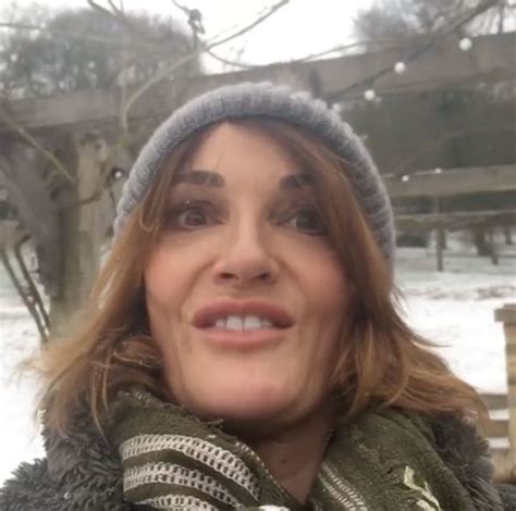 Sarah Parish Rushed To Hospital In Need Of Operation After Terrifying Sledging Accident