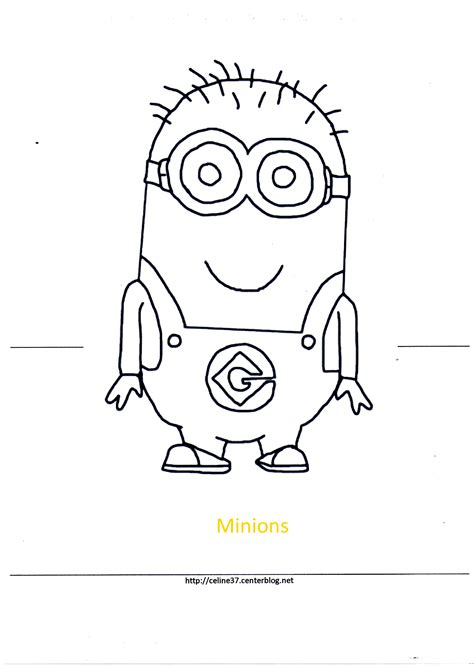 100 Dessins De Coloriage Les Minions à Imprimer Sur Page 2