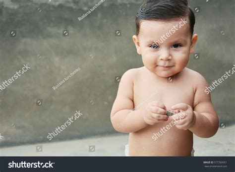 Naked Baby Boy Smiling Stock Photo 577769551 Shutterstock