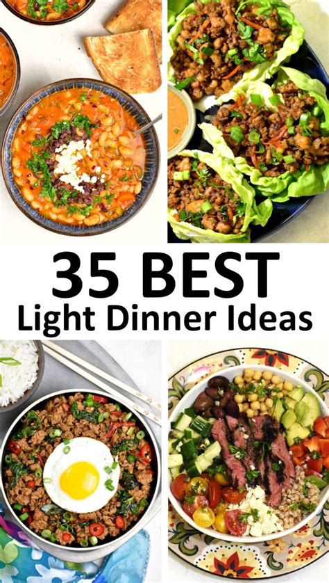 The Best Light Dinner Ideas Gypsyplate