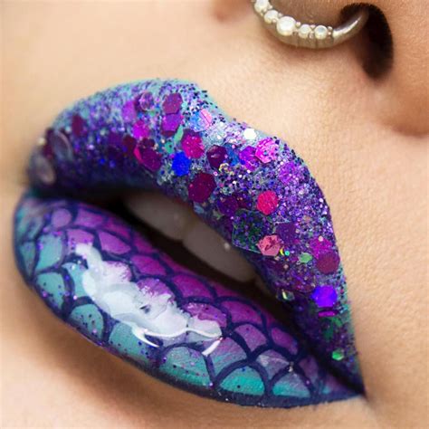 Pin By Keyonna Swinton On Mermaid Lips 1 Lip Art Lip Art Makeup