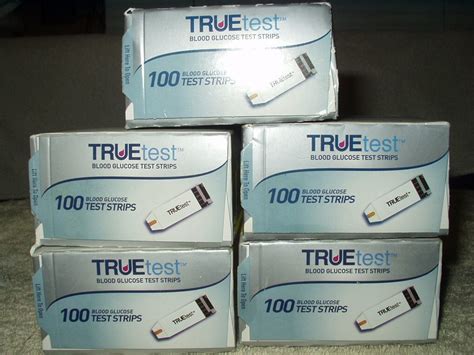 Truetest True Test Test Strips 1 Sealed Box Of 100 Each Per Order