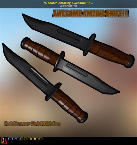 Update Amazing Awesome Knife New Cell Shaded Team Fortress 2 Mods