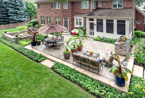 Image Result For How To Decorate A Long Patio Large Backyard