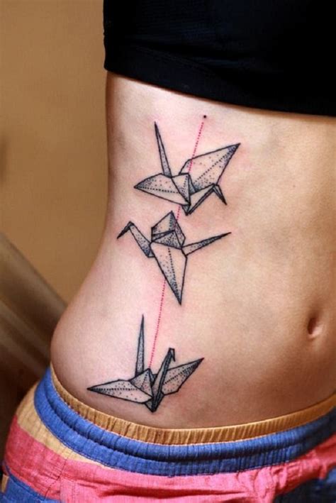 65 Origami Bird Tattoos Nenuno Creative