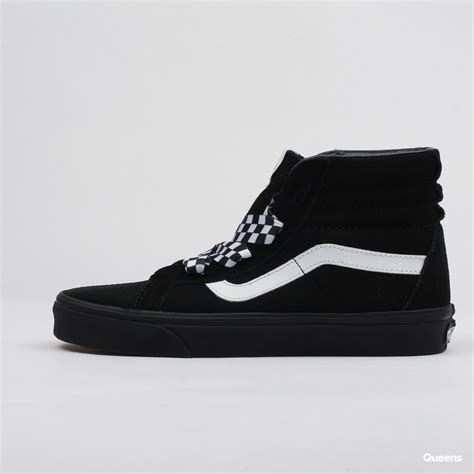 Color (vans laces) multi/true white. Sneakers Vans SK8-Hi Alt Lace (check wrap ) black / black (VN0A3TKLVL5) - Queens