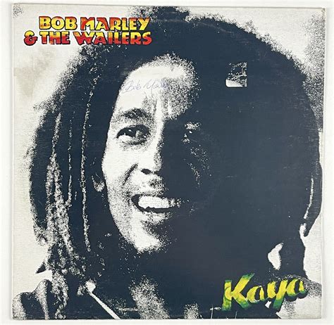 Lot Detail Bob Marley Signed “kaya” Record Album Roger Eppersonreal Loa
