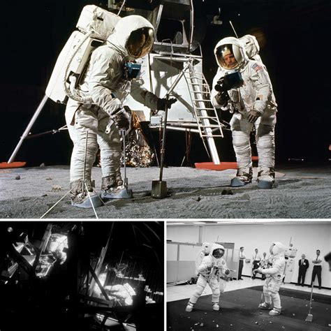 Hopping On The Moon Apollo Astronauts