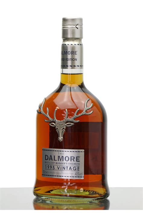dalmore 1995 vintage distillery manager s exclusive just whisky auctions