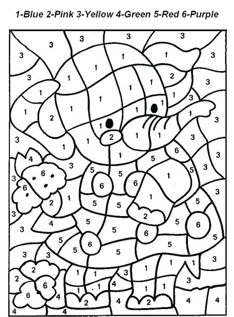 Circle the number twelve coloring page. Coloring Pages With Number Codes at GetColorings.com ...