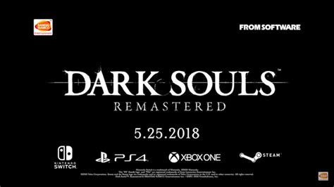 Dark Souls Remastered Teaser Trailer Streamed Hero Club