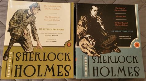 The New Annotated Sherlock Holmes Volumes I Ii Softcover No Slipcase Ebay
