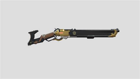 Ashe Shotgun Overwatch 3d Model By Waldozx 59a6cd6 Sketchfab