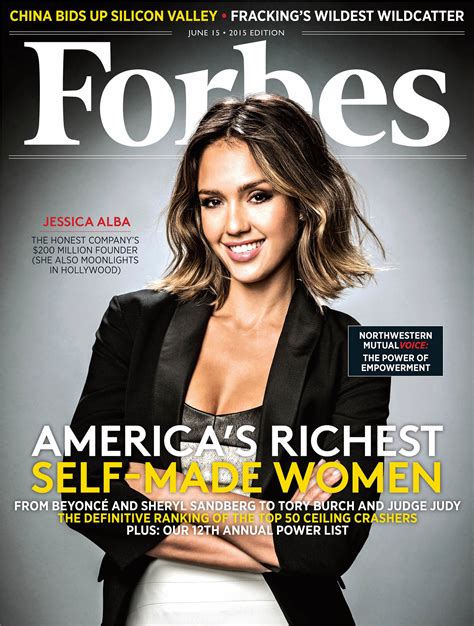 Jessica Alba On The Cover Of Forbes June 2015 Popsugar Latina
