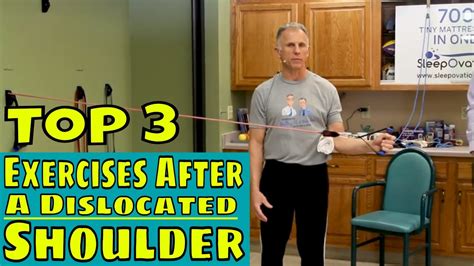 Top 3 Exercises After A Dislocated Shoulder Youtube