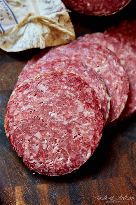 Cotto salami means cooked salami and is not a smoke flavored product. Homemade Milano Salami - Stanley Marianski's recipe for ...