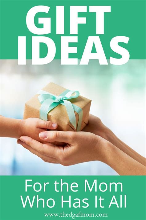 Maybe you would like to learn more about one of these? The Ultimate Gift Guide for the Mom Who Has Everything ...