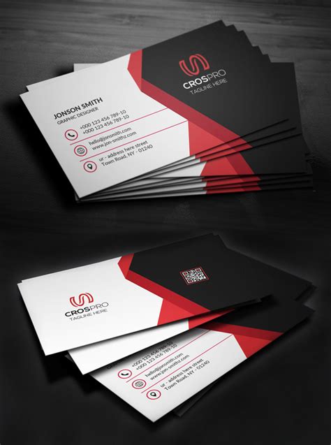Elegant Business Cards Psd Templates Design Graphic Design Junction