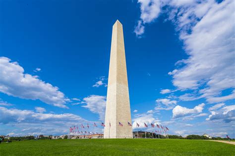 Monument De Washington Nomadéa Évasion