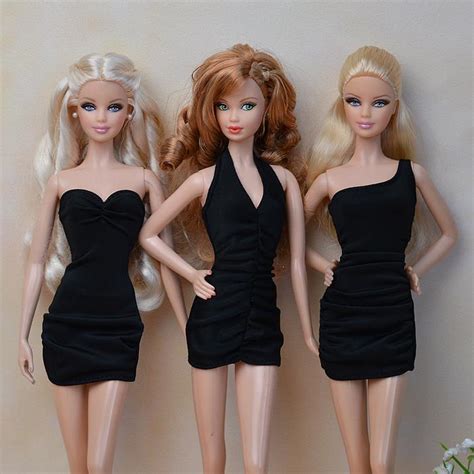 3pcs Packaged For Sale Genuine For Barbie Doll Clothes Genuine 1 6bjd