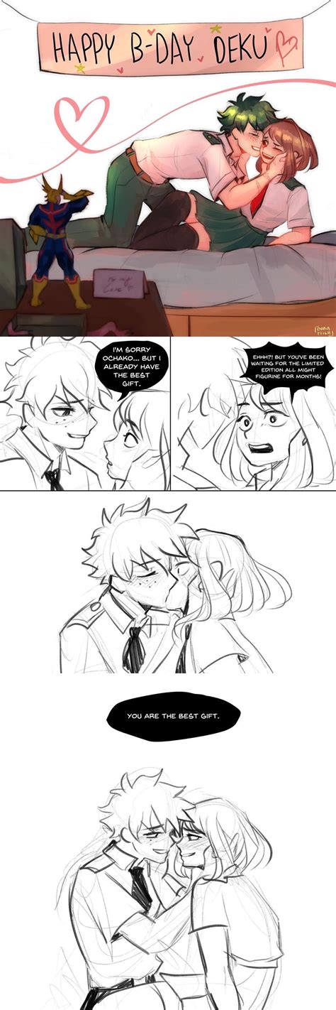 Izukus Birthday Izuocha Week Day7 Bokunoshipacademia My Hero