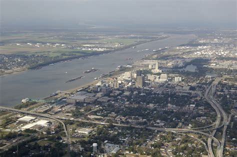 Baton Rouge Harbor In Baton Rouge La United States