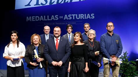 Ceremonia De Entrega Del Galardón Medallas De Asturias 2019