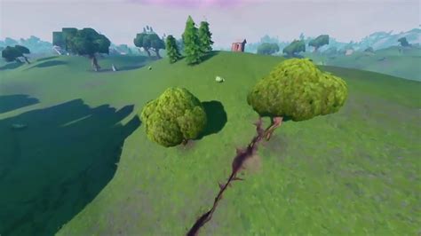 Fortnite Crack In The Ground Footage Of The Earthquake Crack In