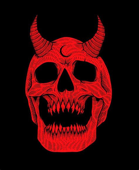 Pin By Mara Davis On Wallpapers In 2020 Red Aesthetic Satanic Art