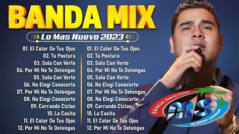 Banda Ms Mix 2023 Éxitos Mix Románticos Lo Mejor Banda Romanticas