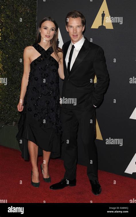 Keira Knightley Benedict Cumberbatch At Arrivals For The 2014