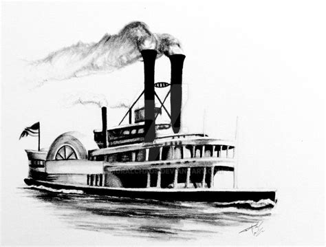 Steamboat Cost 1800s