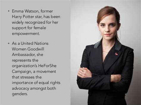 Emma Watson Speech On Feminism Transcript