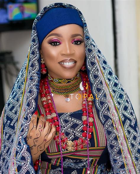 For The Love Of A Bold And Glossy Look Fulani Brides To Be Pin This Look