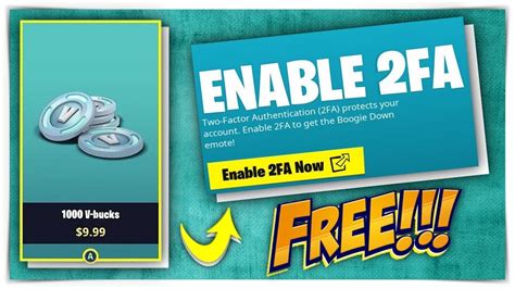 Then each time you log into your epic games account, you'll be sent an. HOW TO REDEEM FREE $10 IN FORTNITE | HOW TO ENABLE 2FA ...