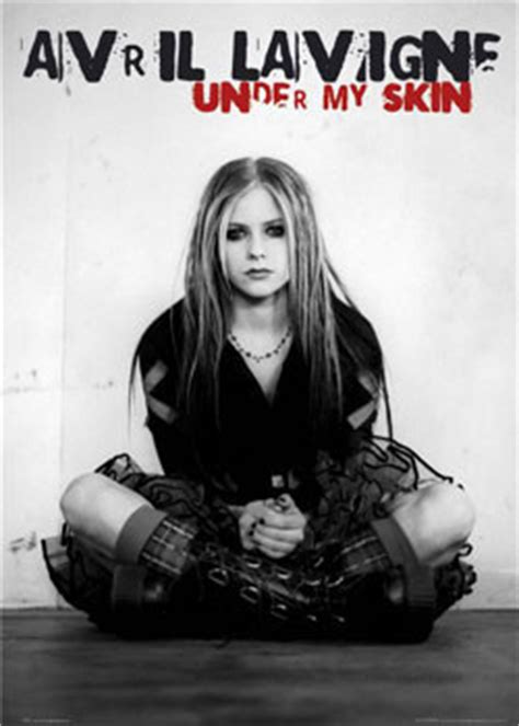 Poster Avril Lavigne Under My Skin Wall Art Gifts Merchandise