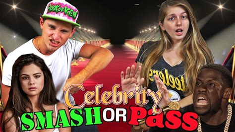 DIRTY CELEBRITY SMASH OR PASS CHALLENGE YouTube