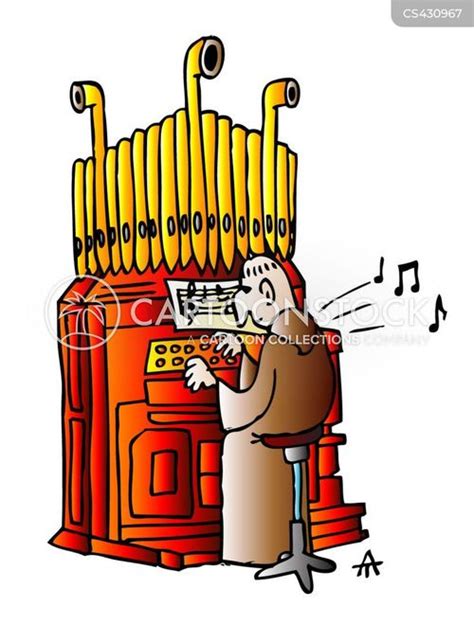 Pipe Organ Cartoon