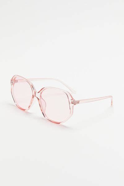 Hartly Oversized Round Blue Light Glasses Urban Outfitters
