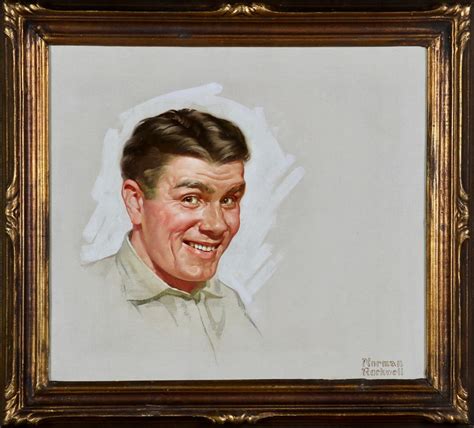 Norman Rockwell - Character Study For Sale at 1stDibs