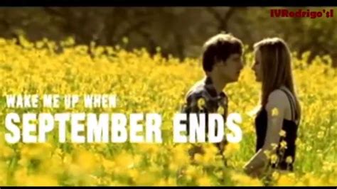 Music video for the song wake me up when september ends by american rock band green day, as the fourth single from the group's seventh studio album, american idiot (2004). Green Day - Wake Me Up When September Ends [Lyrics y ...