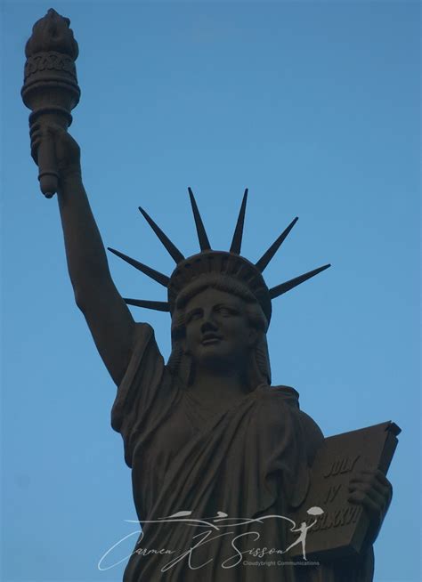Statue Of Liberty Replica In Columbus Mississippi Carmen K Sisson