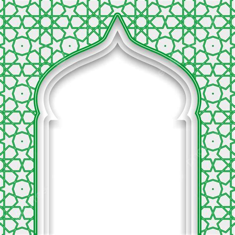 Ramadan Islamic Pattern Vector Art Png Green Islamic Pattern For
