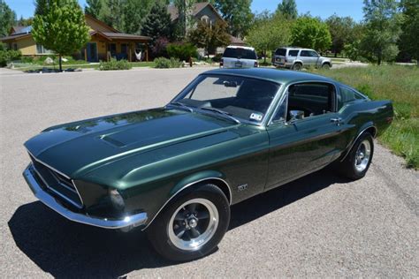 S Code 1968 Ford Mustang Gt Fastback 390 4 Speed For Sale On Bat
