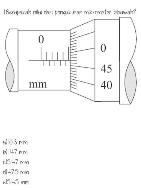 Cara Menggunakan Mikrometer